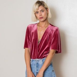 Velvet Bodysuit